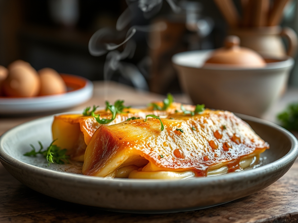 Garnelen Pfanne Knoblauch