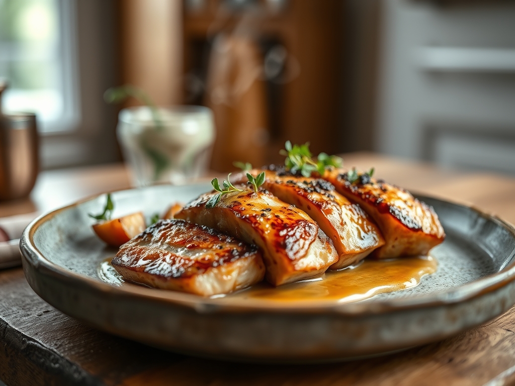 Gebratenes Zanderfilet