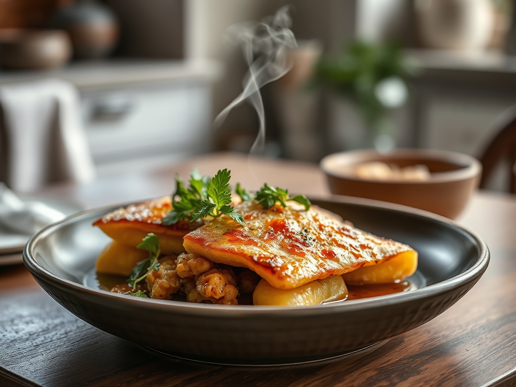 Gefuellte Eier modern