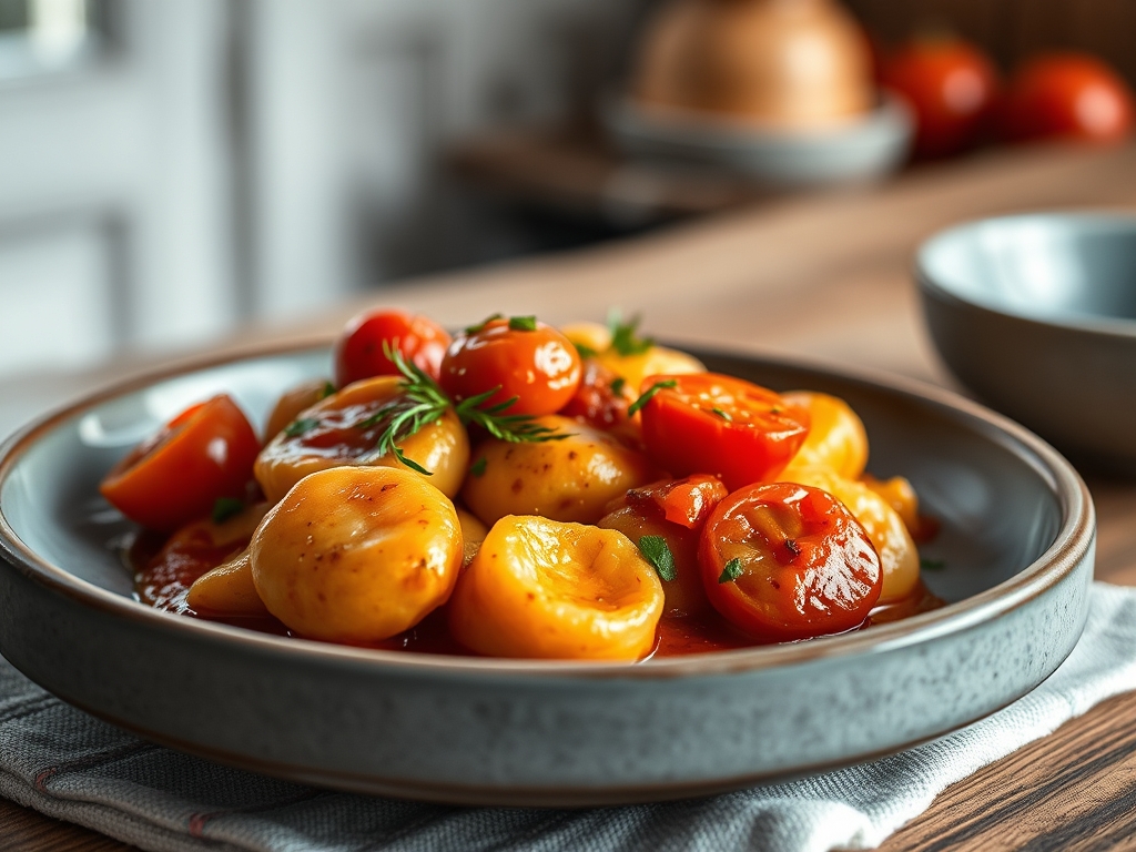 Gnocchi mit Kirschtomaten