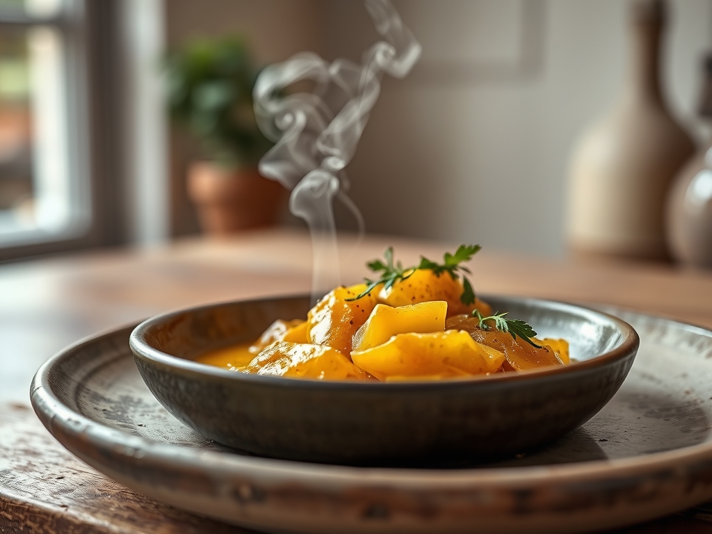 Haehnchen Curry gelb