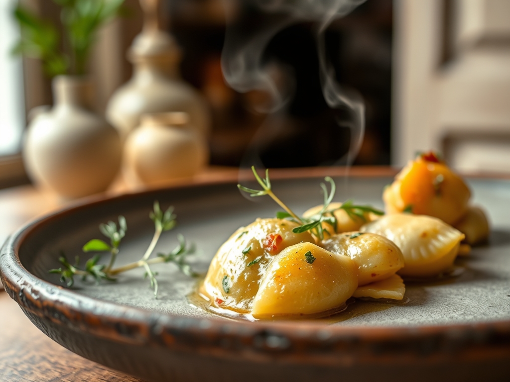 Kuerbis Gnocchi Pfanne