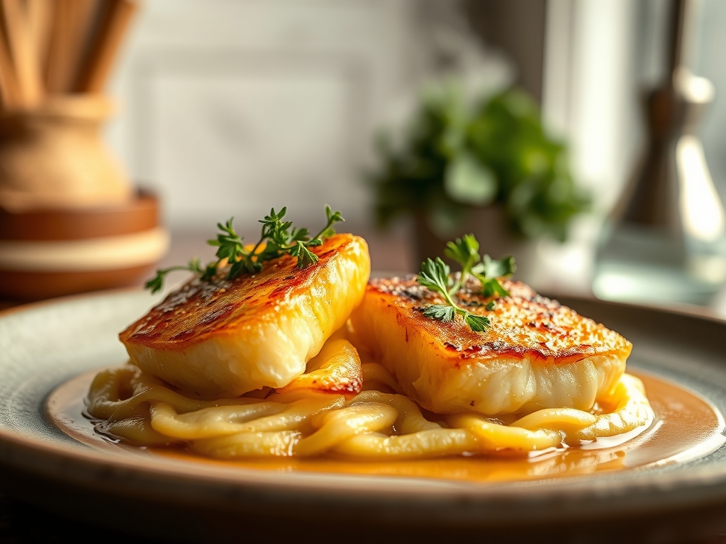 Lammruecken mit Kruste