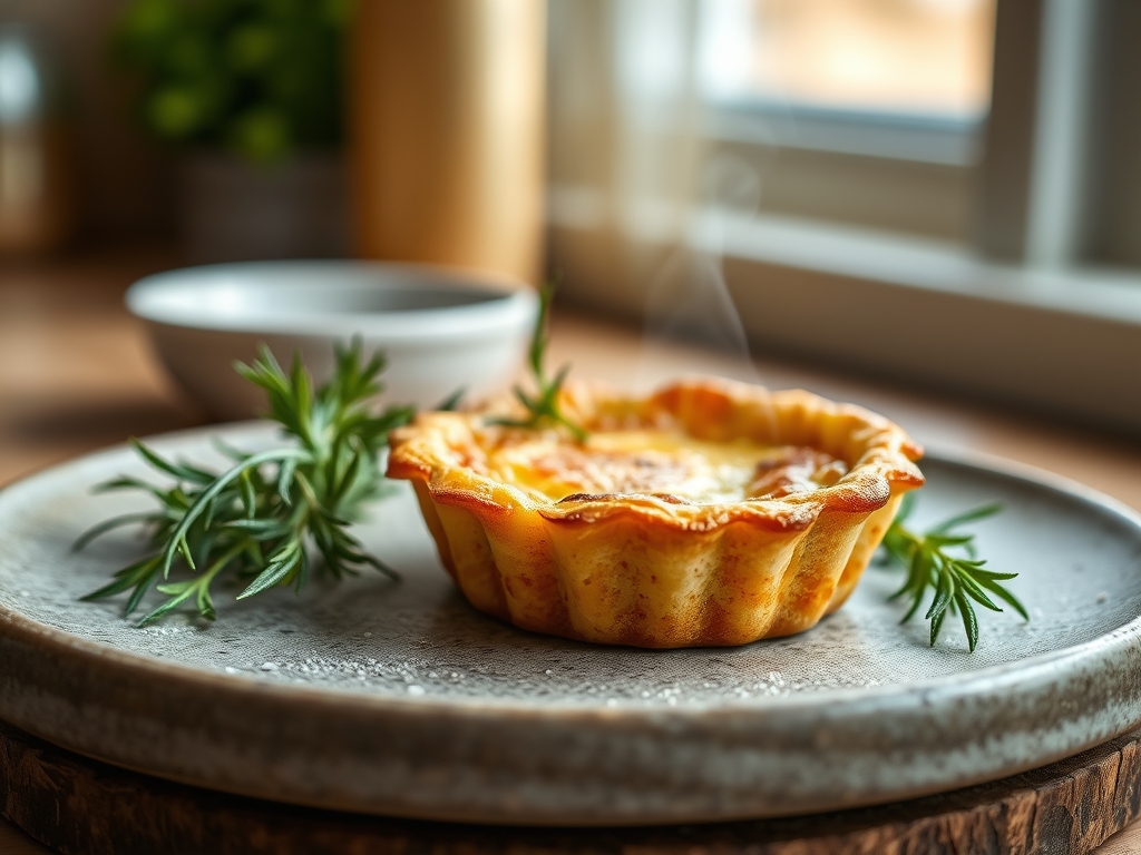 Mini Quiche mit Lachs