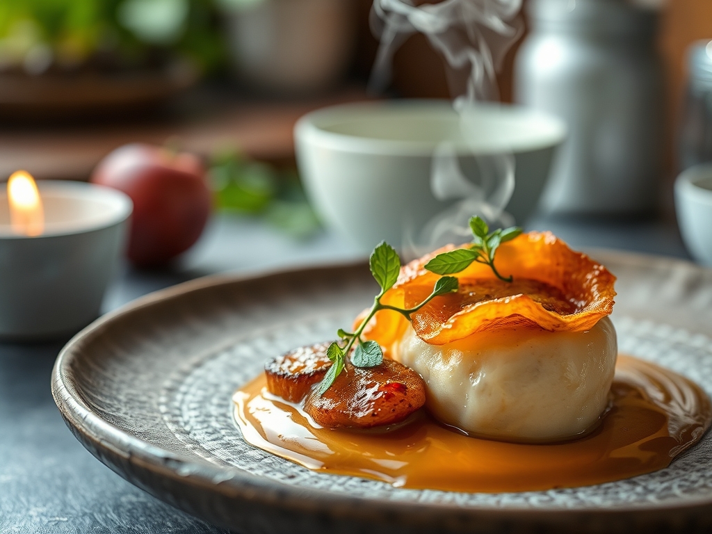 Pfirsich Melba modern