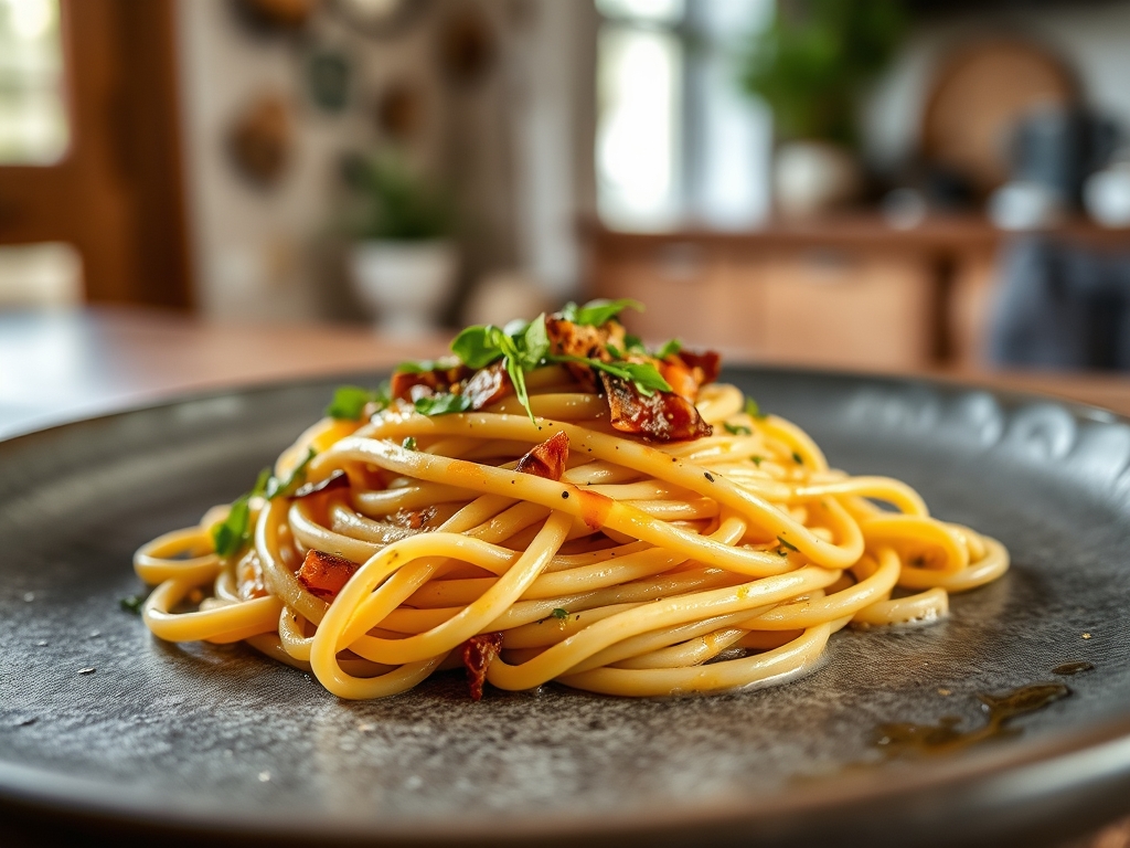 Tagliatelle mit Trueffel