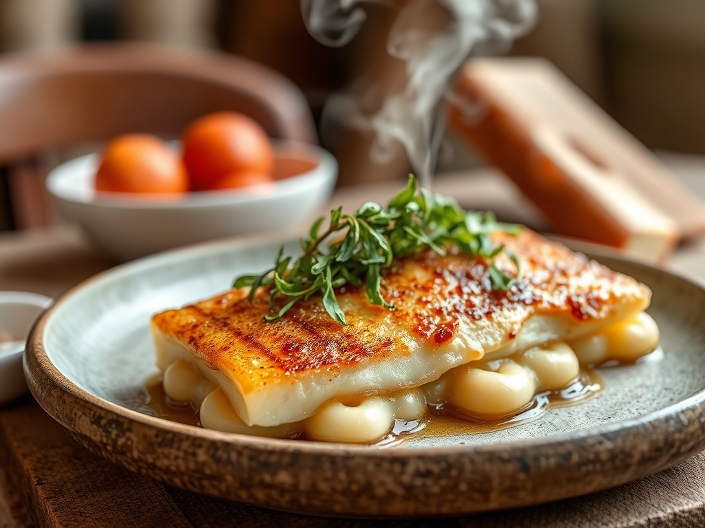 Ziegenkaese mit Honigkruste