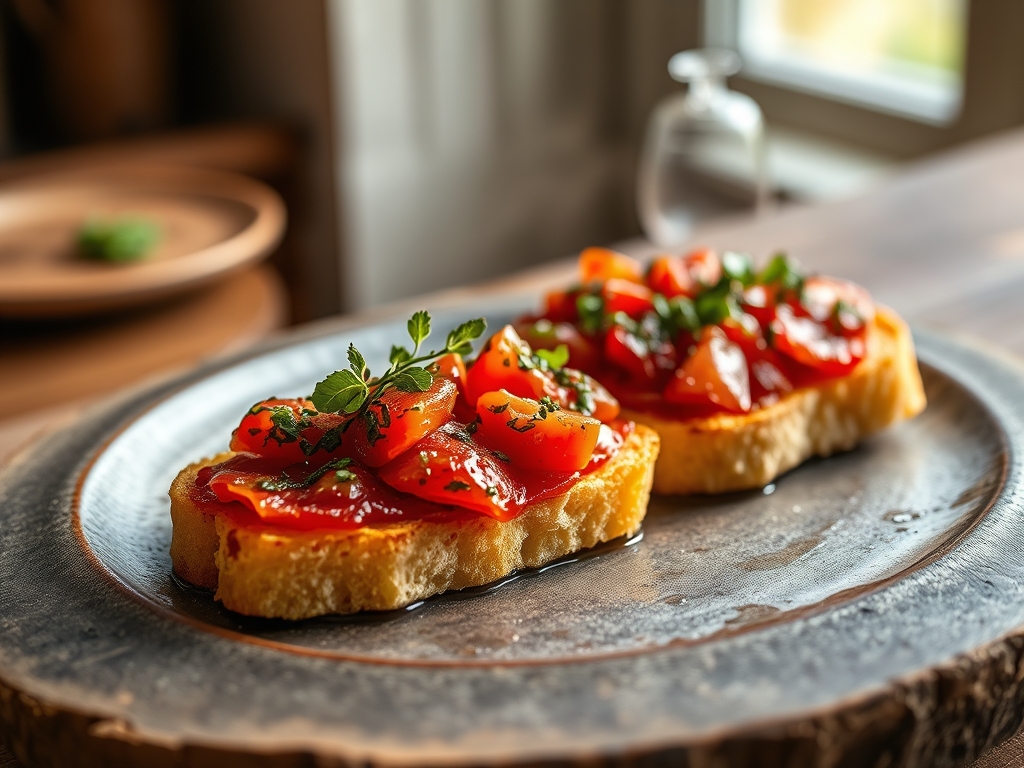 Bruschetta Klassik Rot